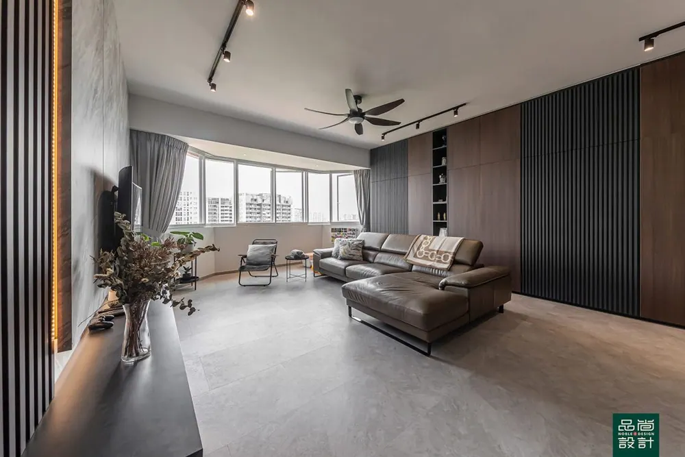 Living room in Dunman Place 3 Bedroom — interior by Noble Interior Design
