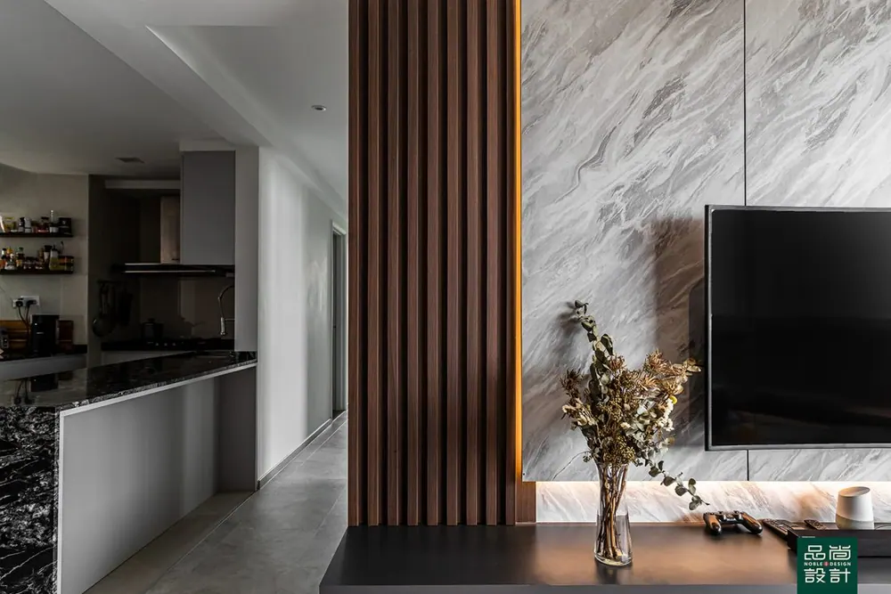 Living room in Dunman Place 3 Bedroom — interior by Noble Interior Design