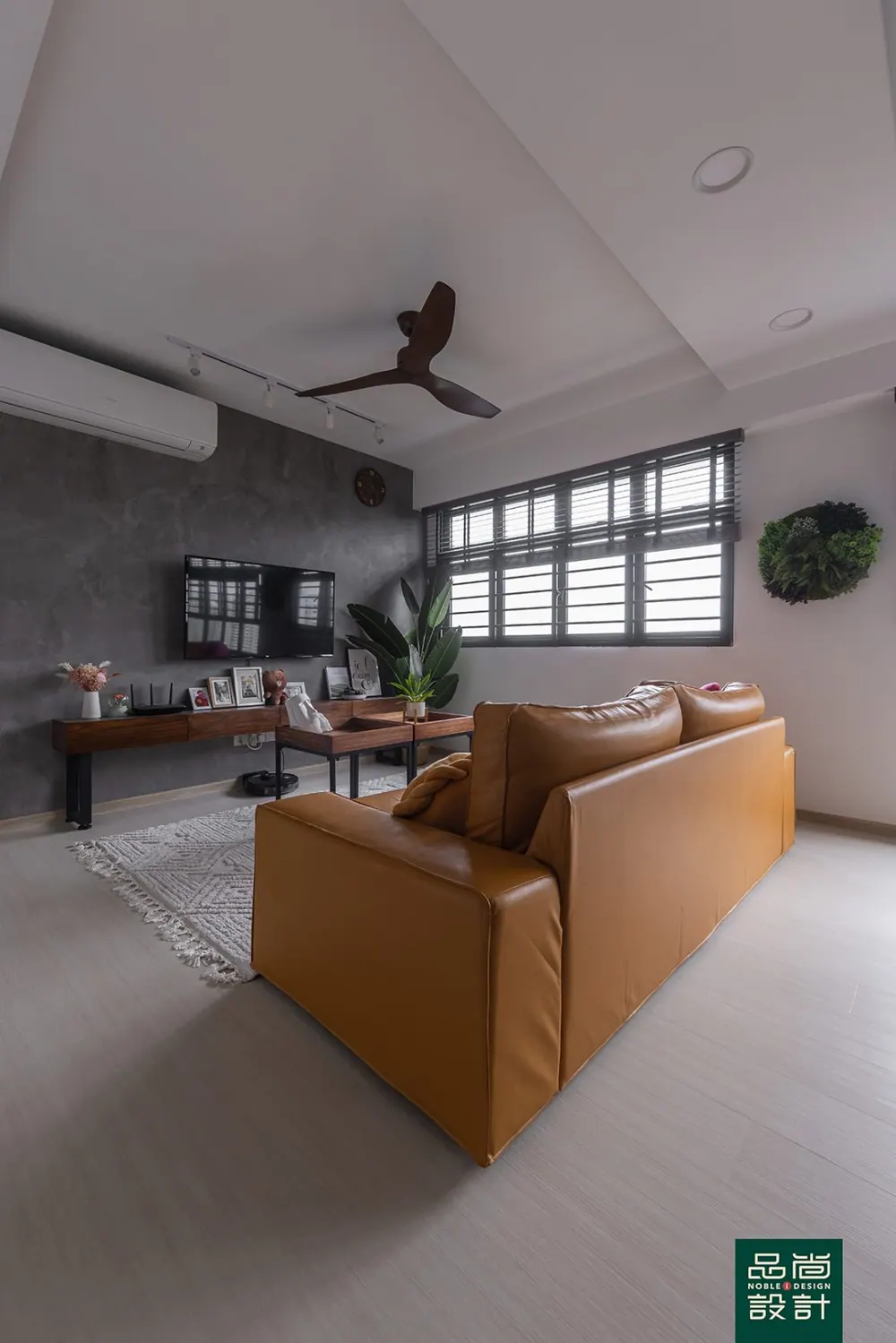 Living room in Fernvale Rivergrove 4-room — interior by Noble Interior Design