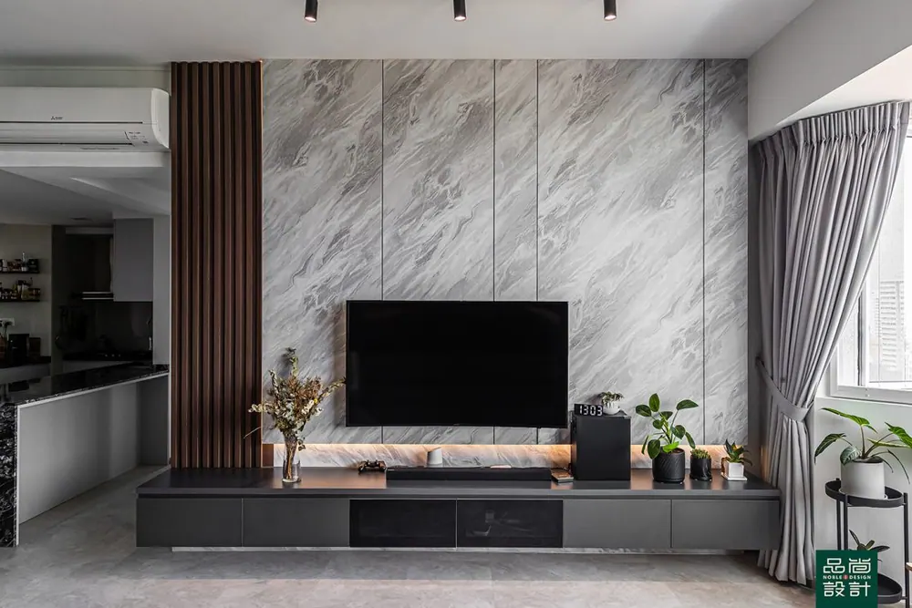 Living room in Dunman Place 3 Bedroom — interior by Noble Interior Design