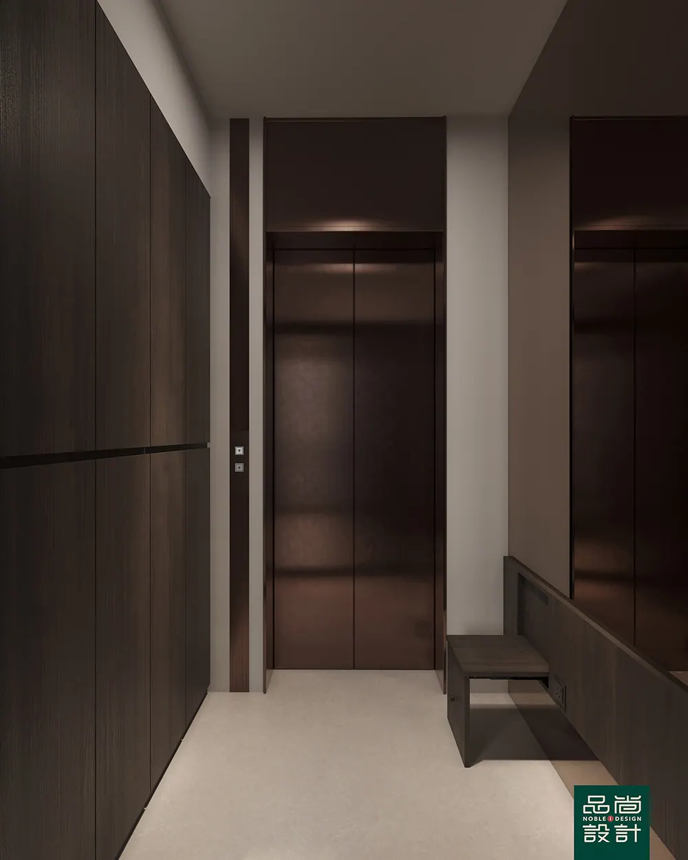 Entrance in Parc Clematis 5 Bedroom — interior by Noble Interior Design