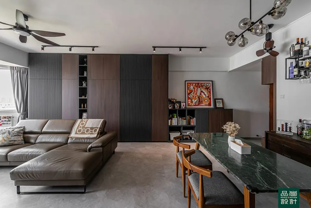 Living room in Dunman Place 3 Bedroom — interior by Noble Interior Design