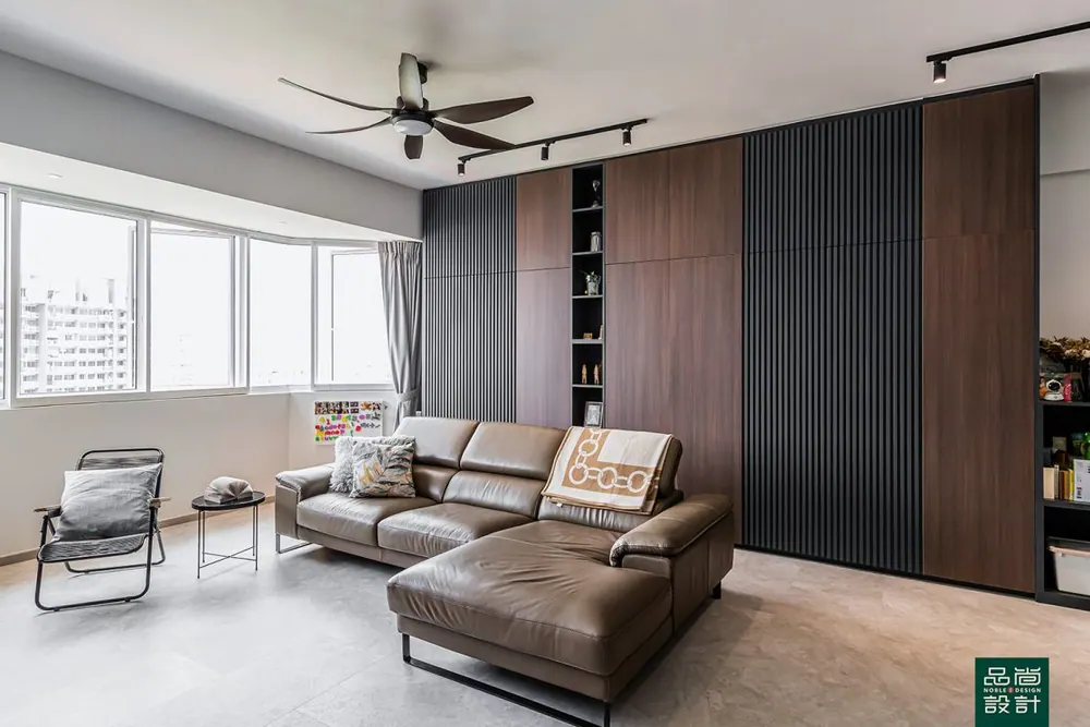 Living room in Dunman Place 3 Bedroom — interior by Noble Interior Design
