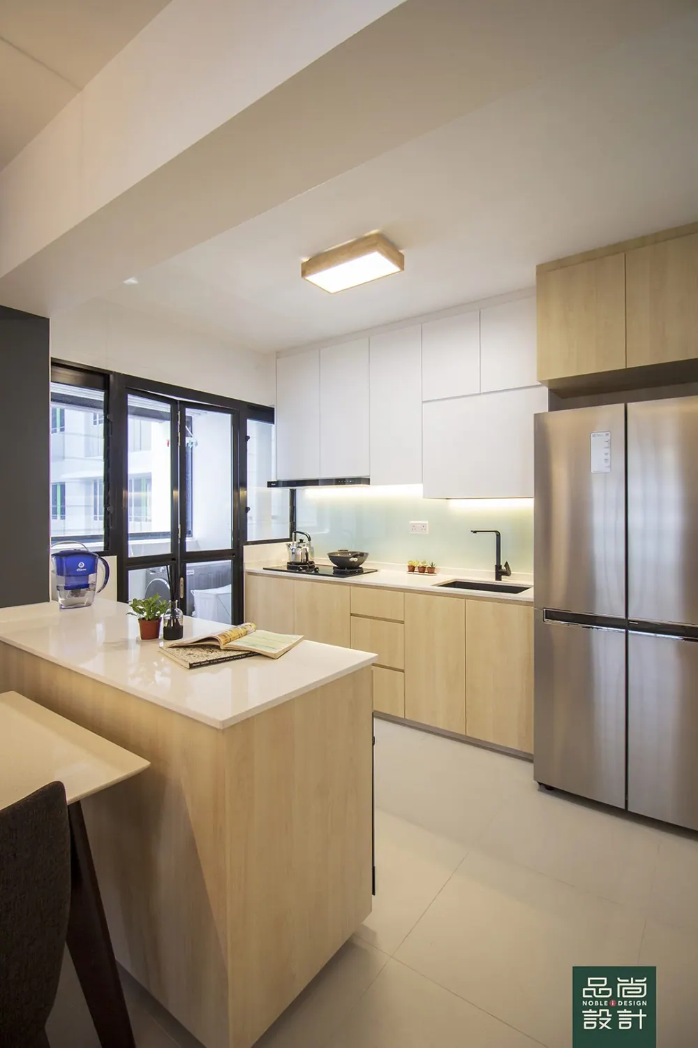 Kitchen in Tampines Green Ridges 4-room — interior by Noble Interior Design