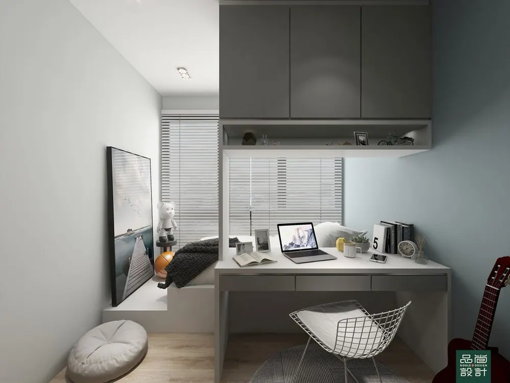 Bedroom in Hundred Palms Residences 3 Bedroom — interior by Noble Interior Design