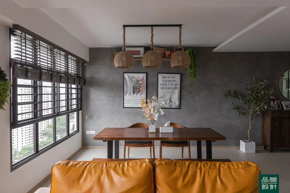 Dining area in Fernvale Rivergrove 4-room — interior by Noble Interior Design