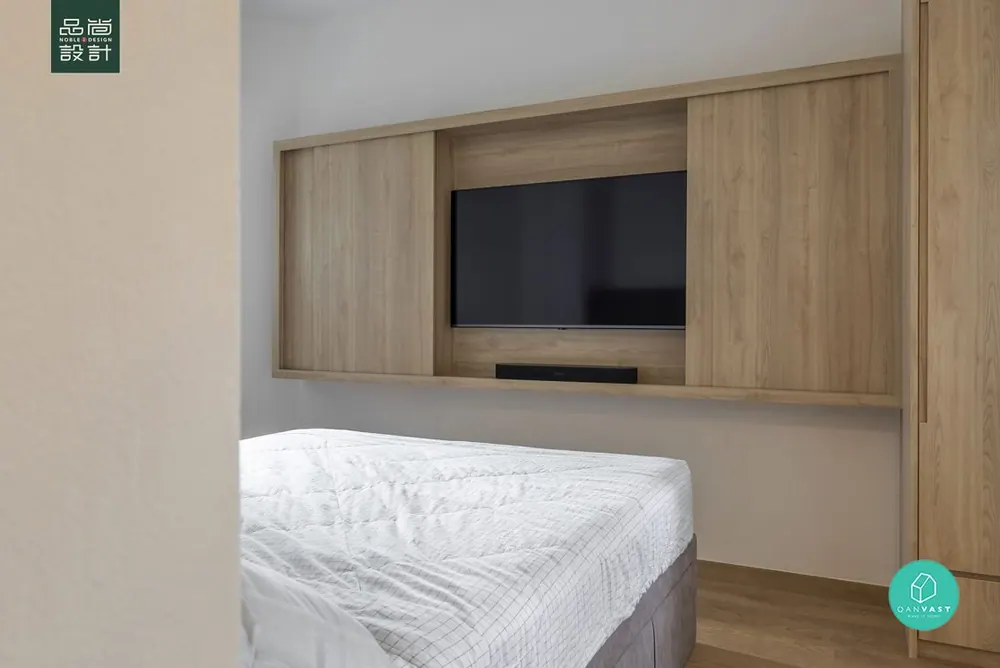 Bedroom in Farrer Park View 3-room — interior by Noble Interior Design