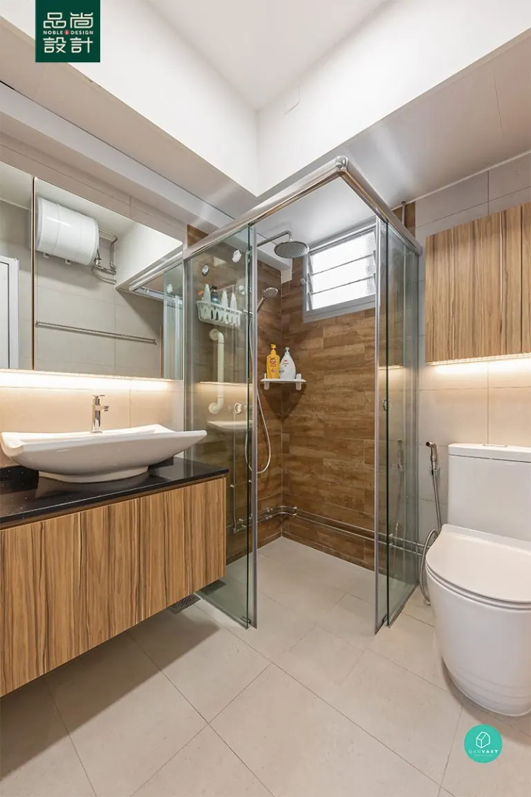 Bathroom in Fernvale Ridge 5-room — interior by Noble Interior Design