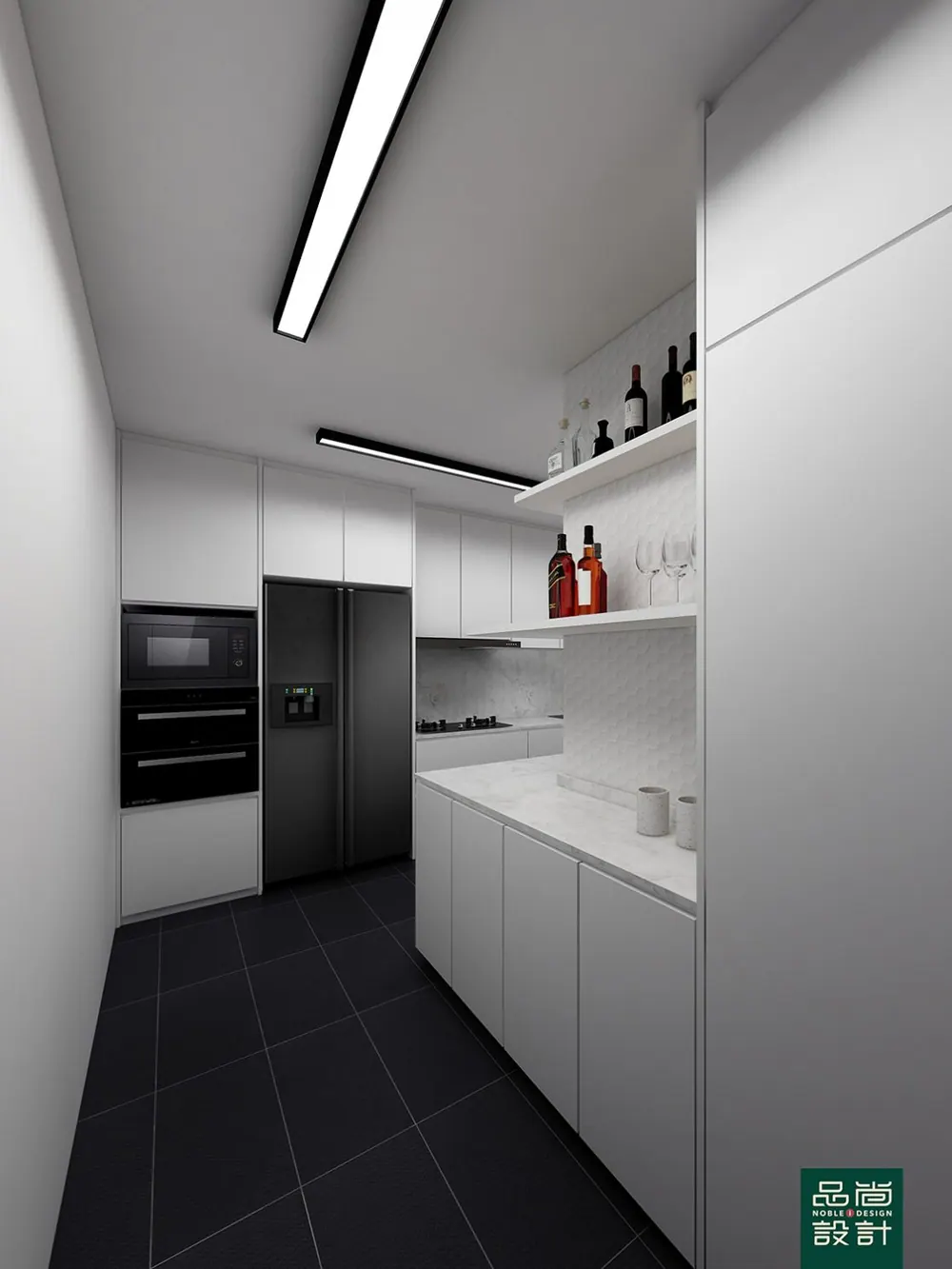 Kitchen in GreenVerge – More than just a BTO — interior by Noble Interior Design