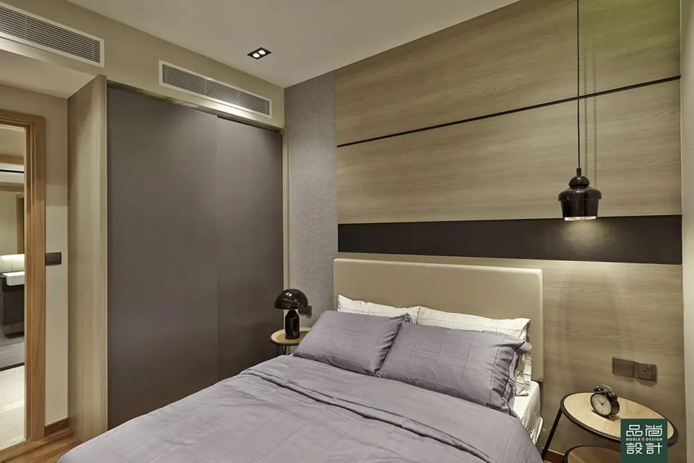 Bedroom in Jervois Treasures 2 Bedroom — interior by Noble Interior Design