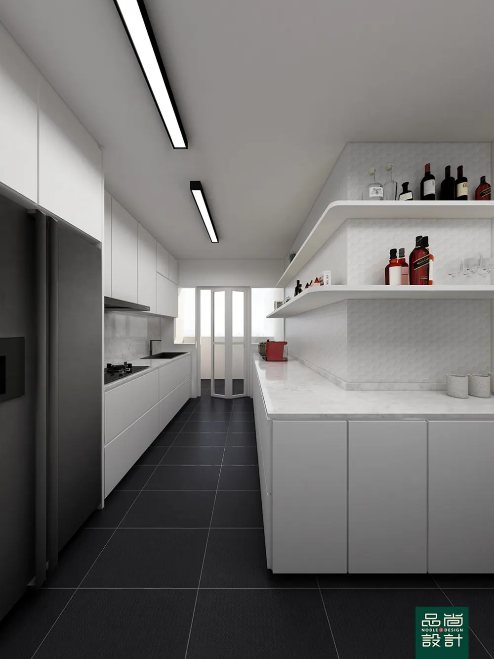 Kitchen in GreenVerge – More than just a BTO — interior by Noble Interior Design