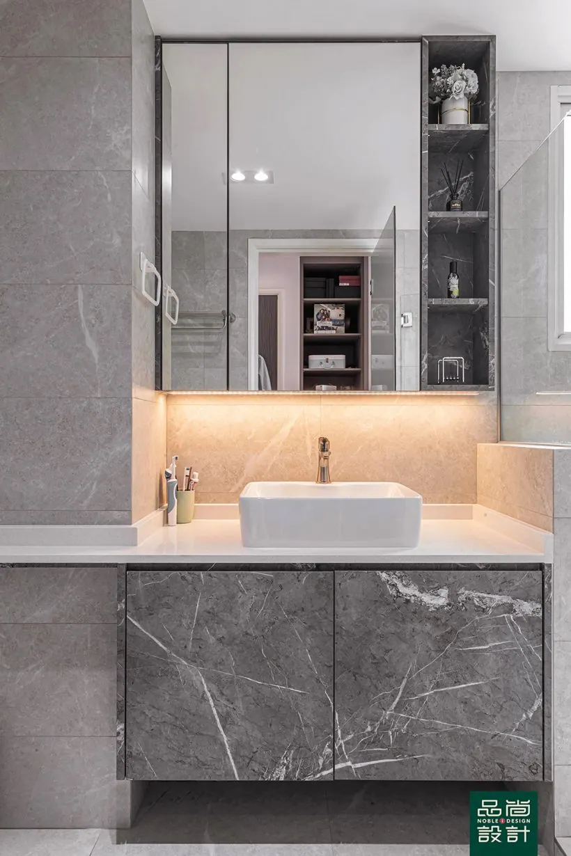 Bathroom in Lilydale 3 Bedroom — interior by Noble Interior Design