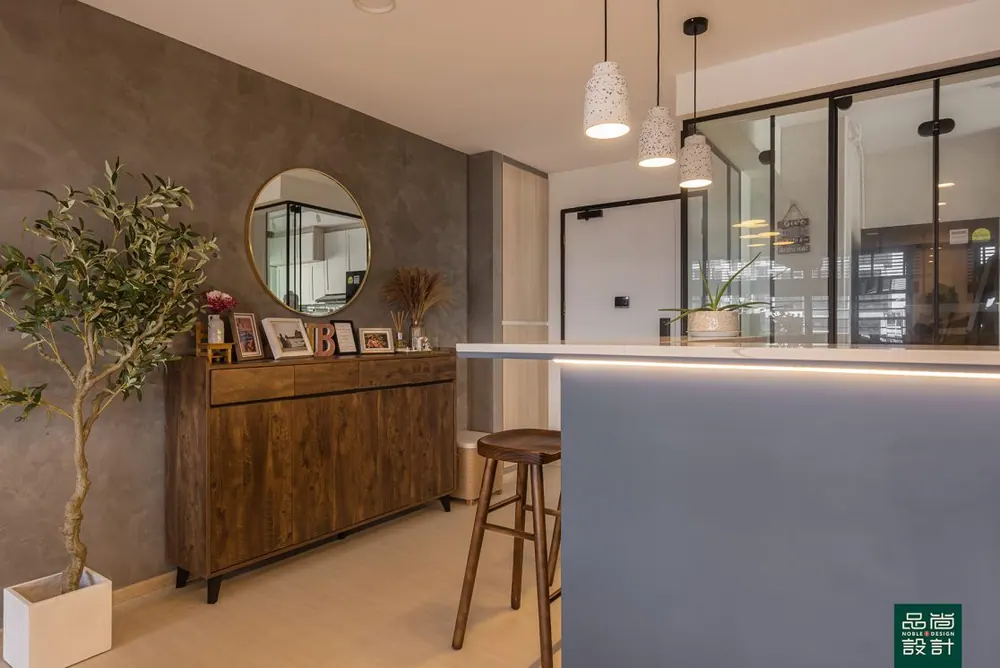 Entrance in Fernvale Rivergrove 4-room — interior by Noble Interior Design