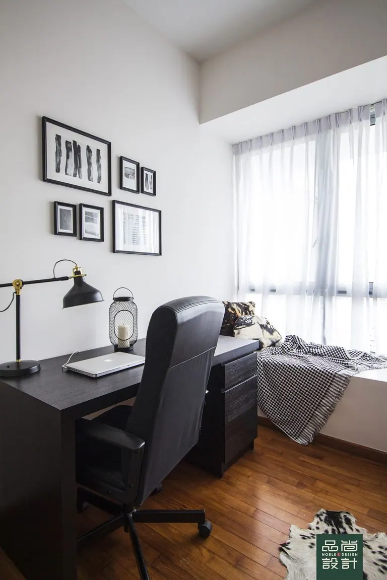 Study in Pavilion 11 3 Bedroom — interior by Noble Interior Design