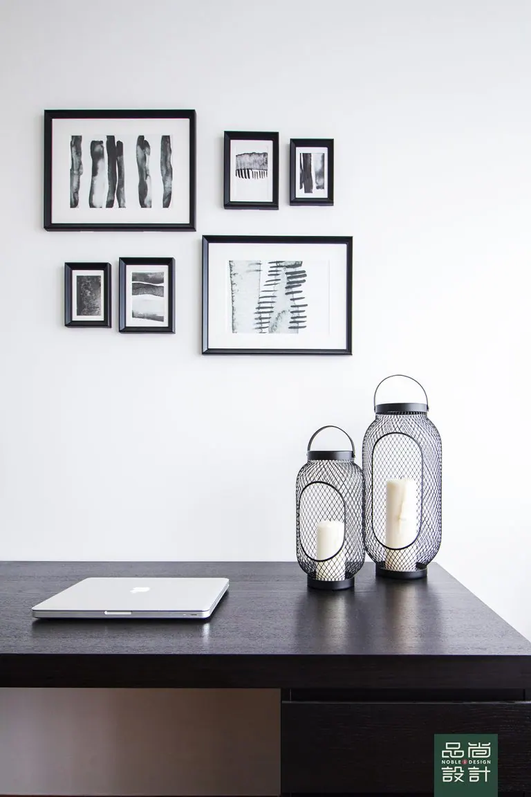 Study in Pavilion 11 3 Bedroom — interior by Noble Interior Design