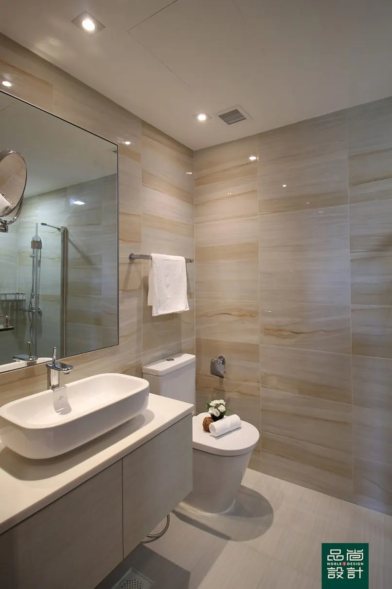 Bathroom in The Santorini 2 Bedroom — interior by Noble Interior Design