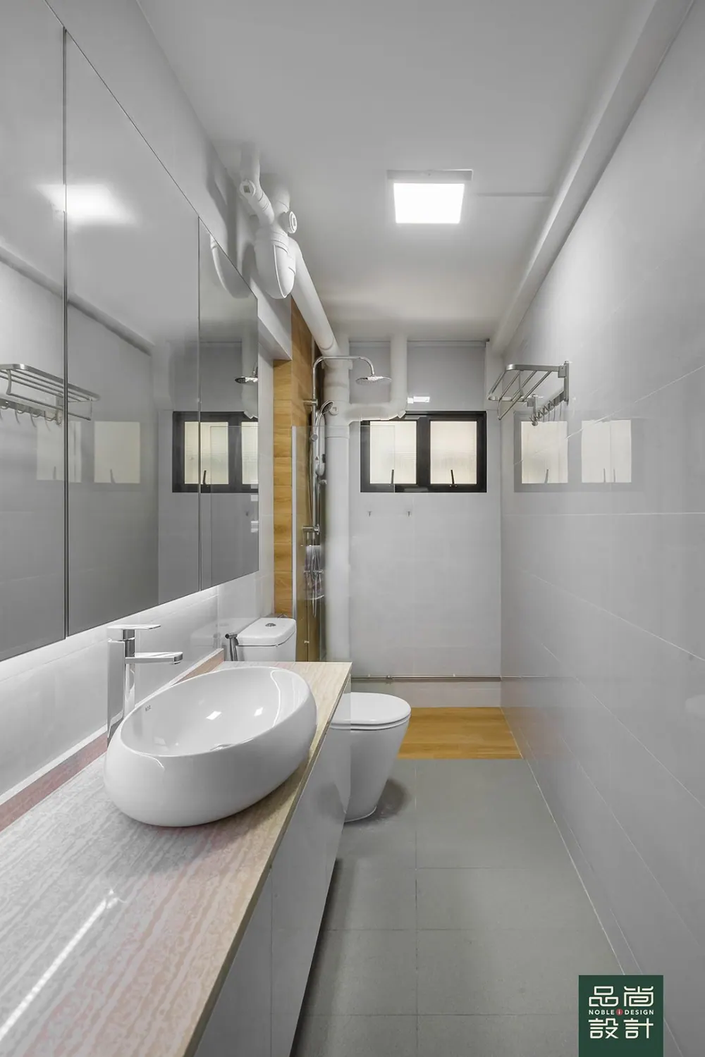 Bathroom in AMK — interior by Noble Interior Design