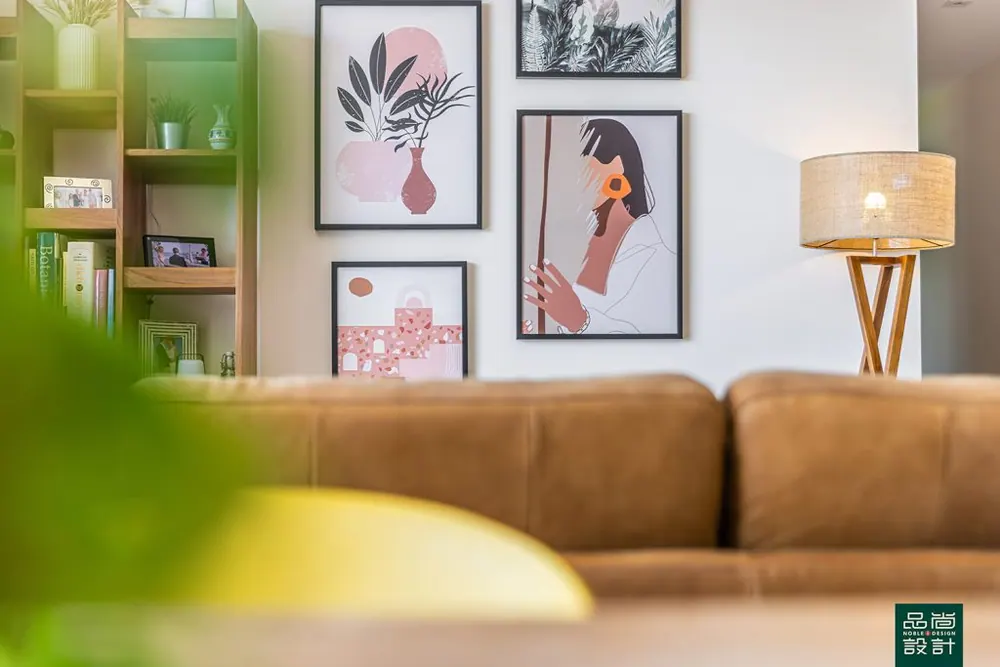 Living room in Twin VEW 4 Bedroom — interior by Noble Interior Design