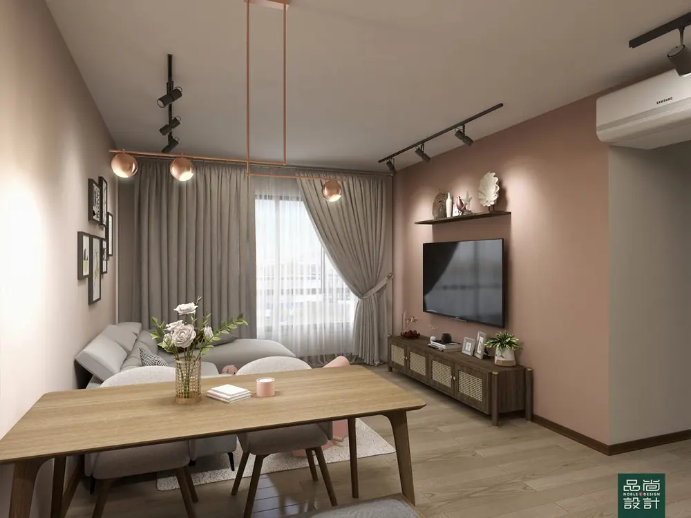 Living room in Alkaff Lakeview 4-room — interior by Noble Interior Design