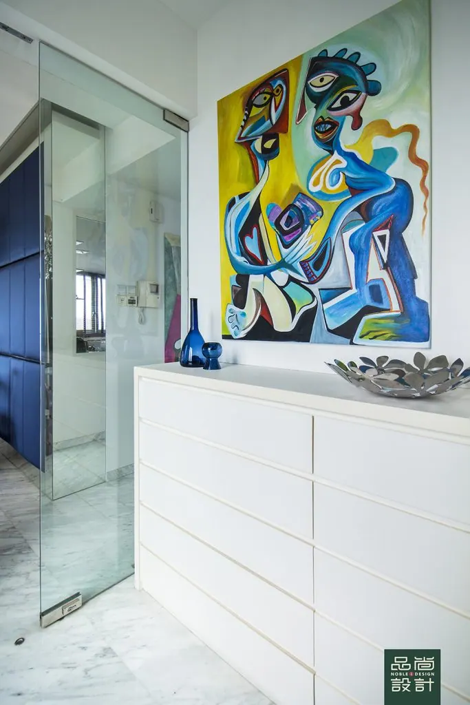 Entrance in Pavilion 11 3 Bedroom — interior by Noble Interior Design