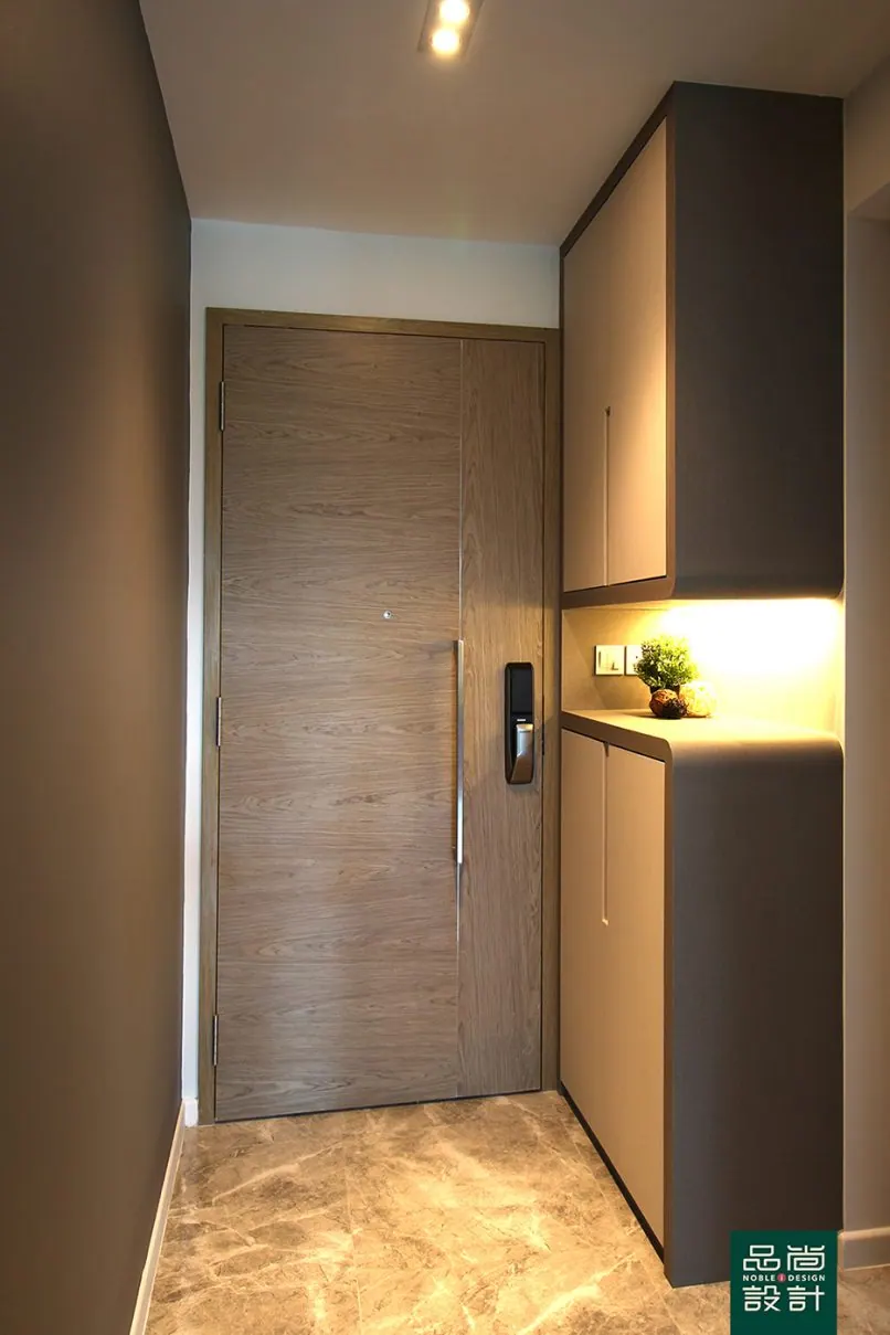 Entrance in The Santorini 2 Bedroom — interior by Noble Interior Design