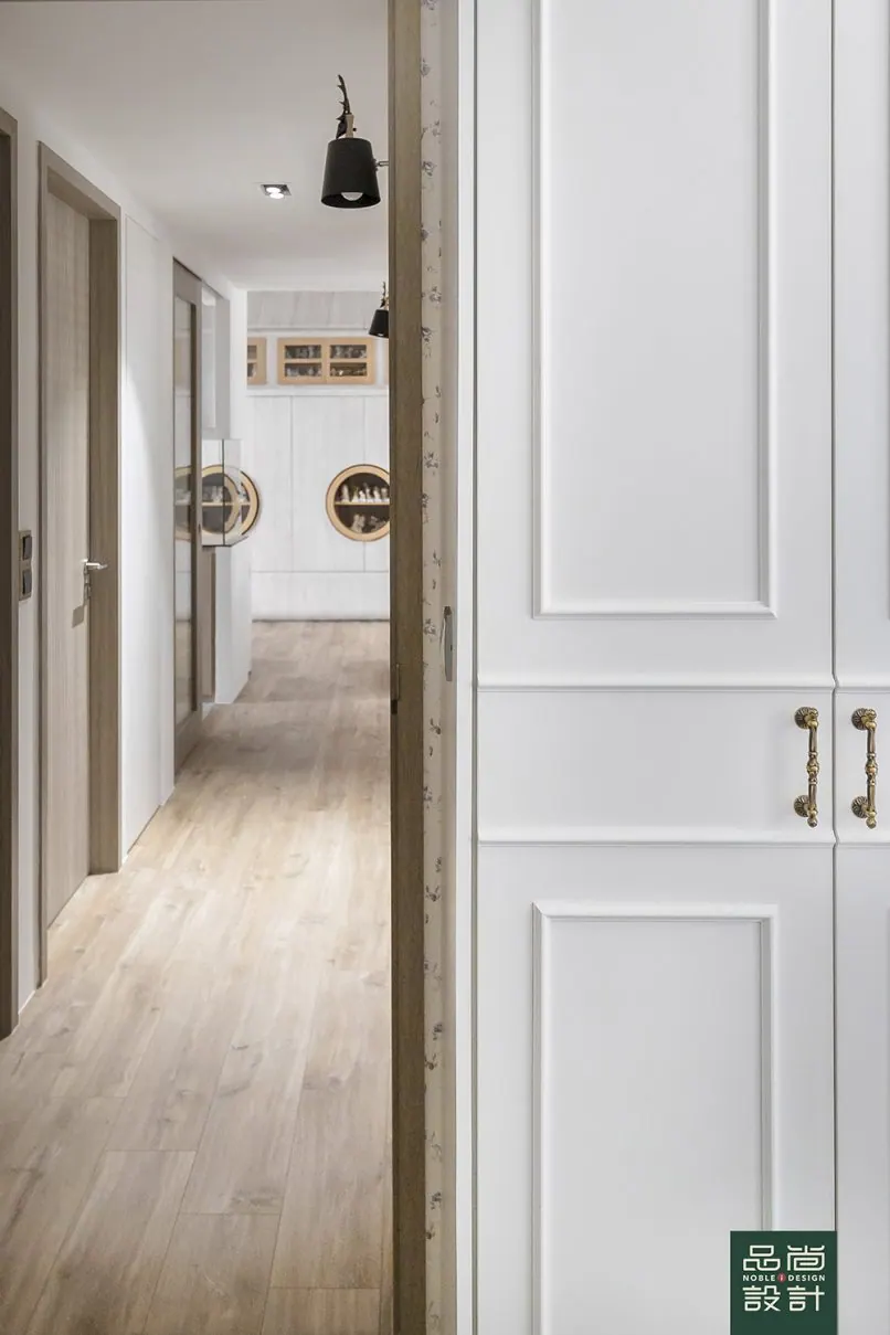 Wardrobe in Sol Acres 3&FlexRoom — interior by Noble Interior Design