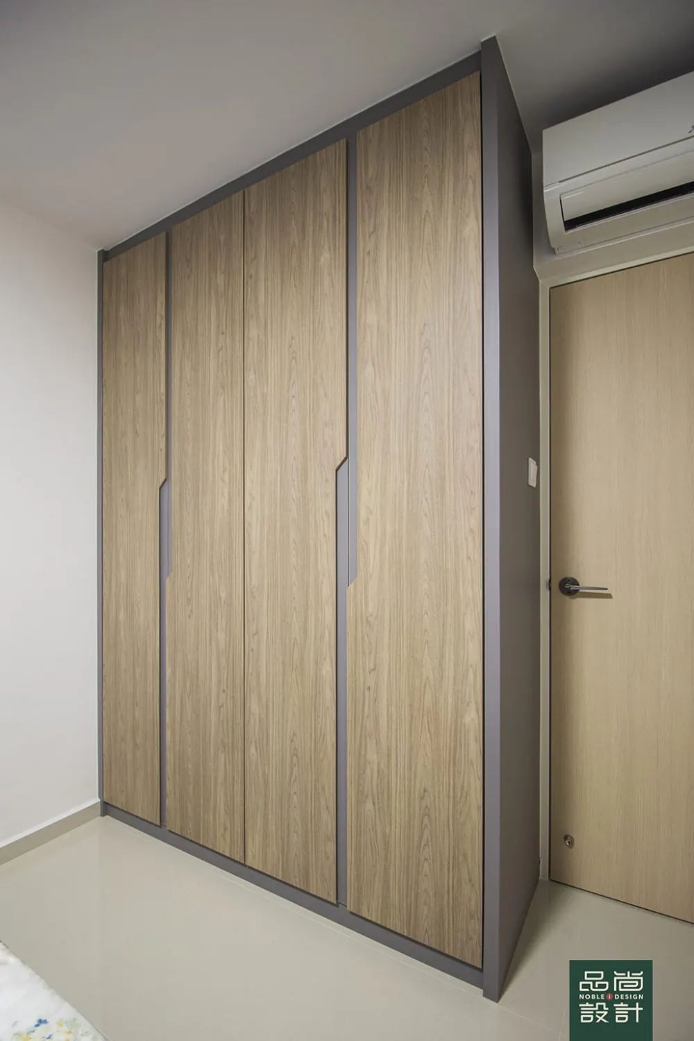 Bedroom in Admiralty Dr 4-room — interior by Noble Interior Design
