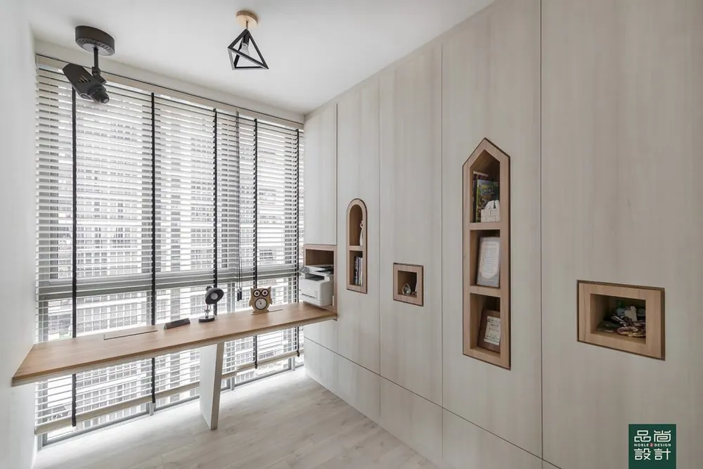 Study in Sol Acres 3&FlexRoom — interior by Noble Interior Design