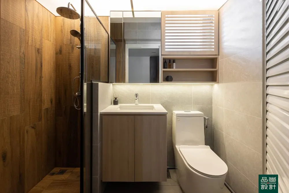 Bathroom in Punggol Edgedale Plains 5-room — interior by Noble Interior Design