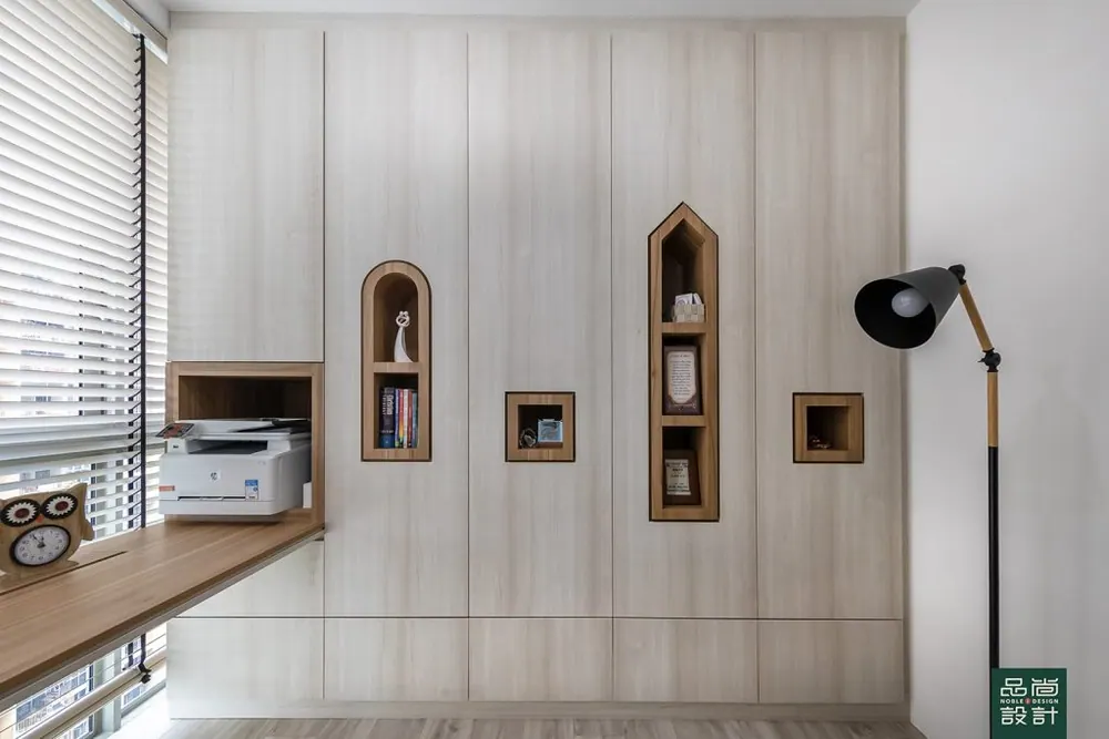 Study in Sol Acres 3&FlexRoom — interior by Noble Interior Design