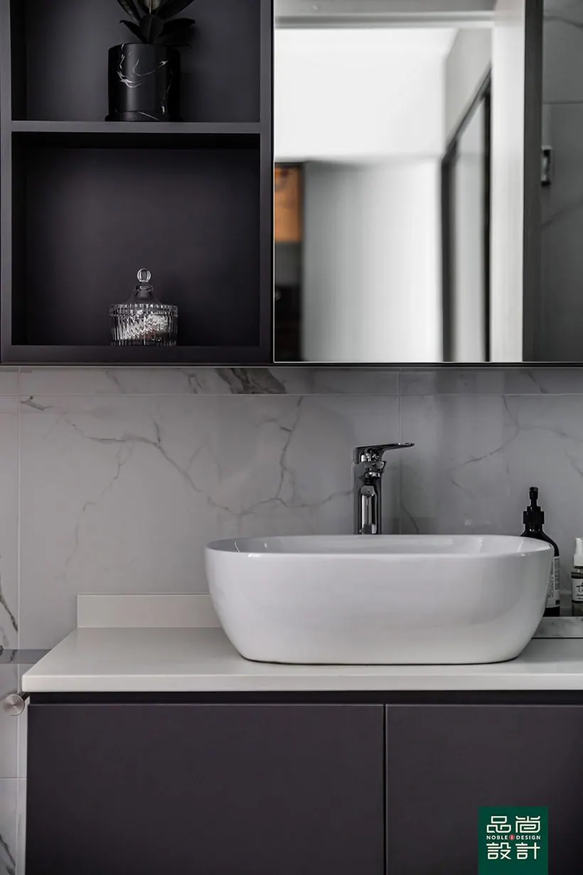 Bathroom in Dunman Place 3 Bedroom — interior by Noble Interior Design