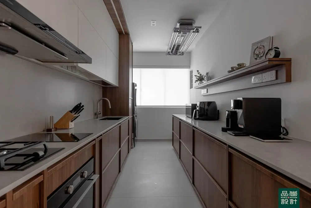 Kitchen in GreenVerge @ Tampines 4-room — interior by Noble Interior Design