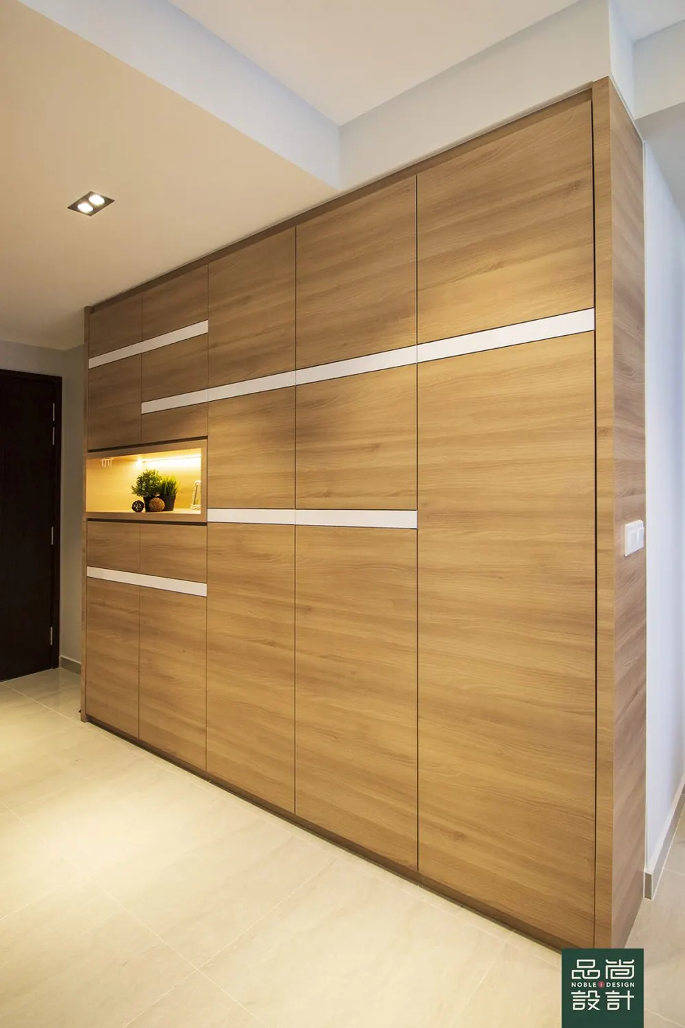 Entrance in Symphony Suites 3 Bedroom (P1) — interior by Noble Interior Design
