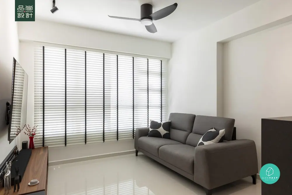 Living room in Tenteram Peak 4-room — interior by Noble Interior Design