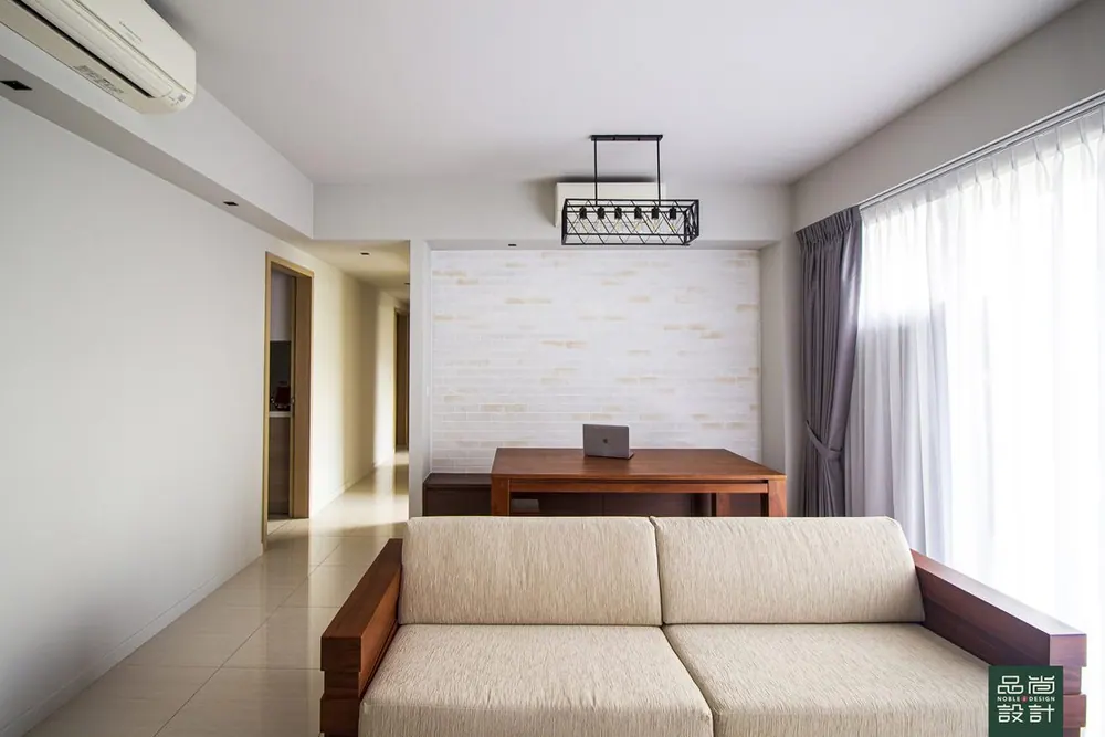 Dining area in Boathouse Residences 2 Bedroom — interior by Noble Interior Design