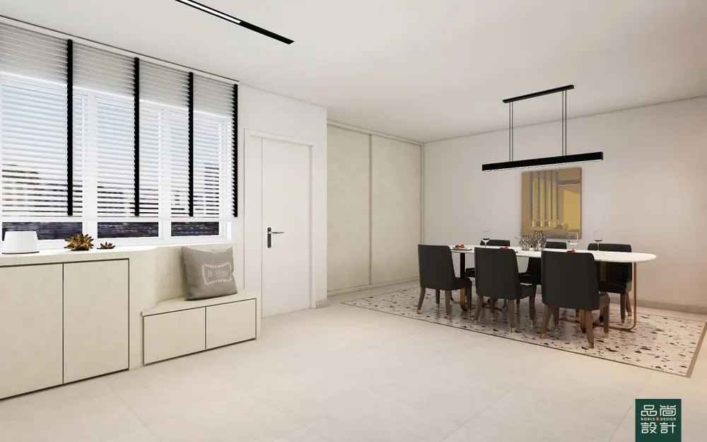 Dining area in Jumbo Flat @ Bishan — interior by Noble Interior Design