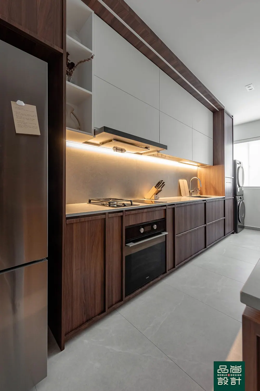 Kitchen in GreenVerge @ Tampines 4-room — interior by Noble Interior Design