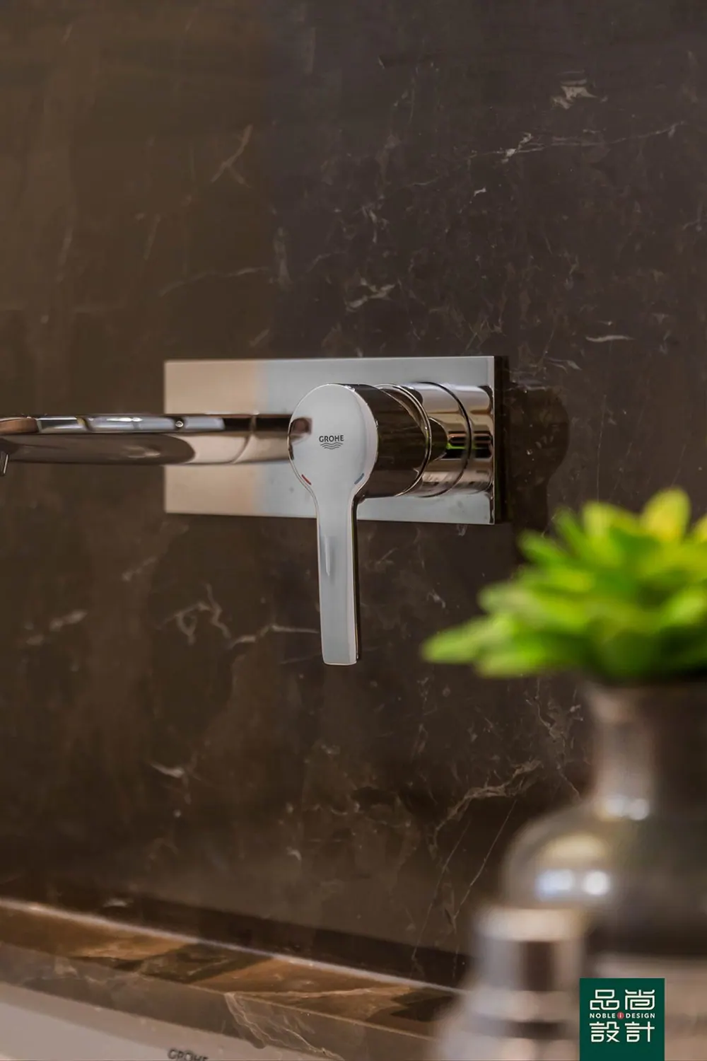 Bathroom in Hillcrest Villa — interior by Noble Interior Design