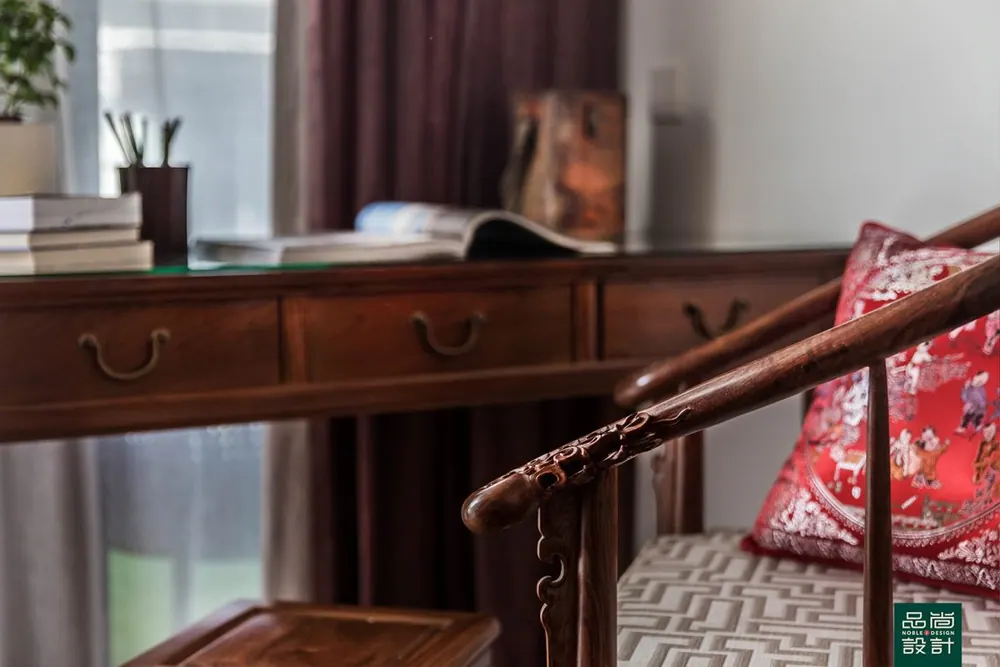 Study in Hillcrest Villa — interior by Noble Interior Design