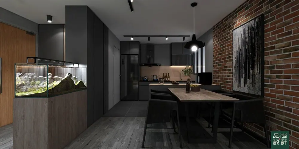 Dining area in Punggol Edgefield Plains 4-room — interior by Noble Interior Design