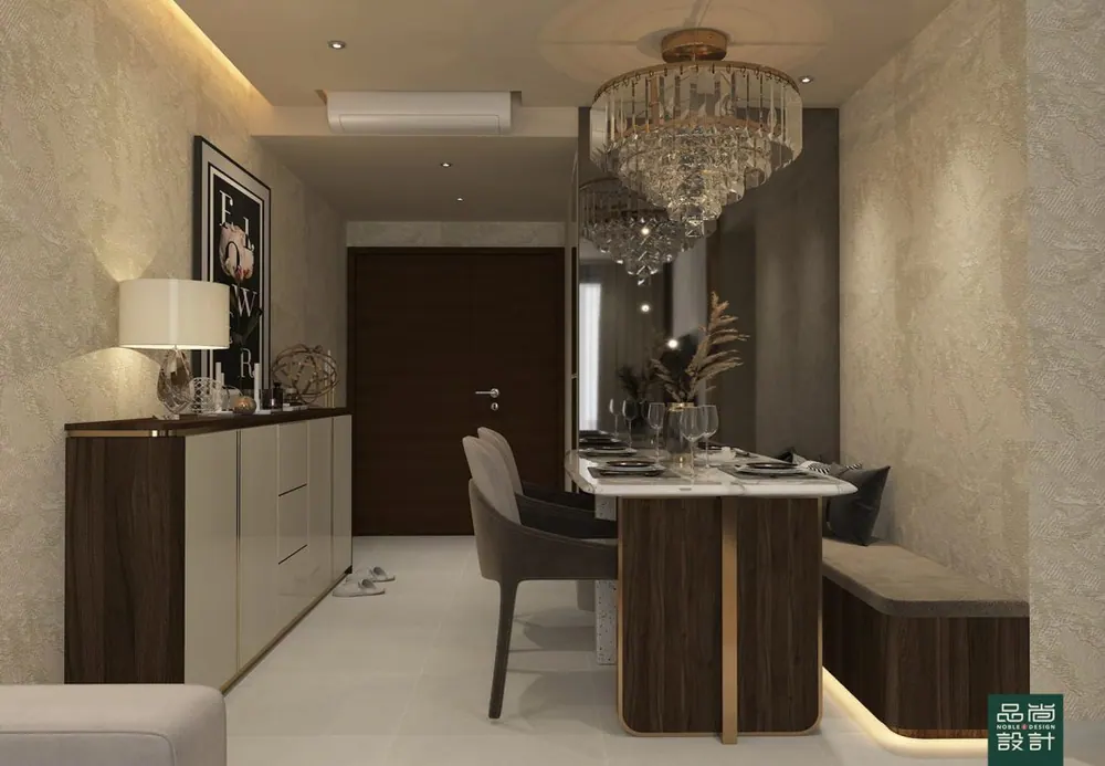 Dining area in Stirling Residences 2+1 Bedroom — interior by Noble Interior Design