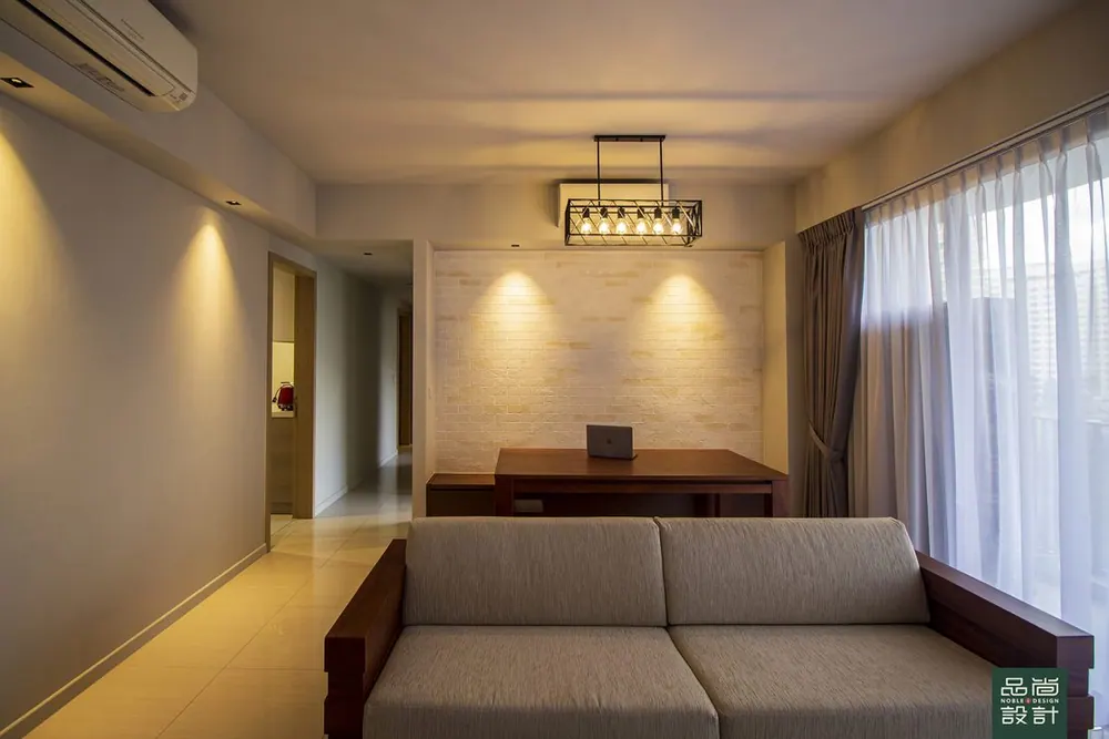 Dining area in Boathouse Residences 2 Bedroom — interior by Noble Interior Design