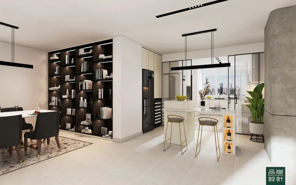 Kitchen in Jumbo Flat @ Bishan — interior by Noble Interior Design