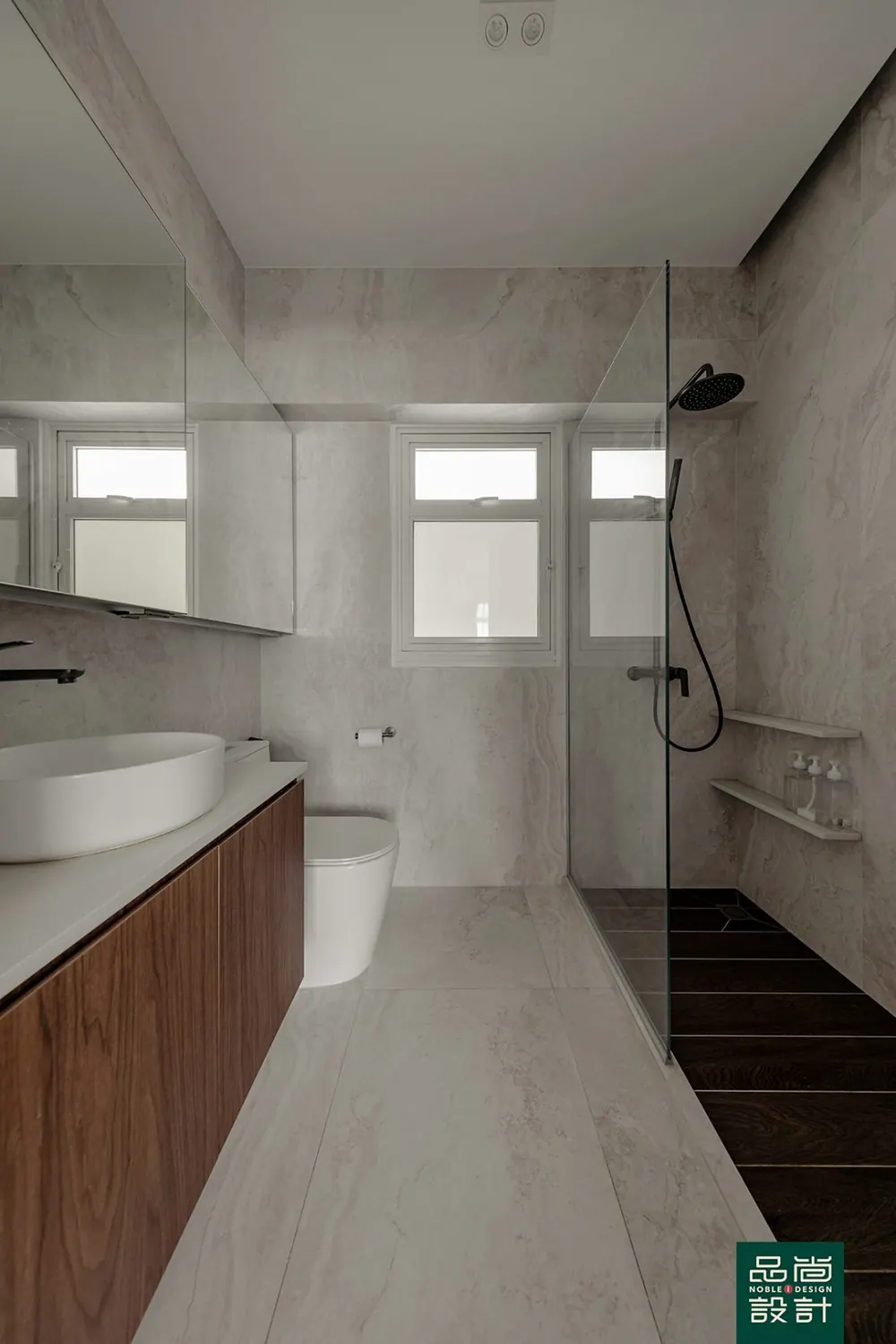 Bathroom in GreenVerge @ Tampines 4-room — interior by Noble Interior Design