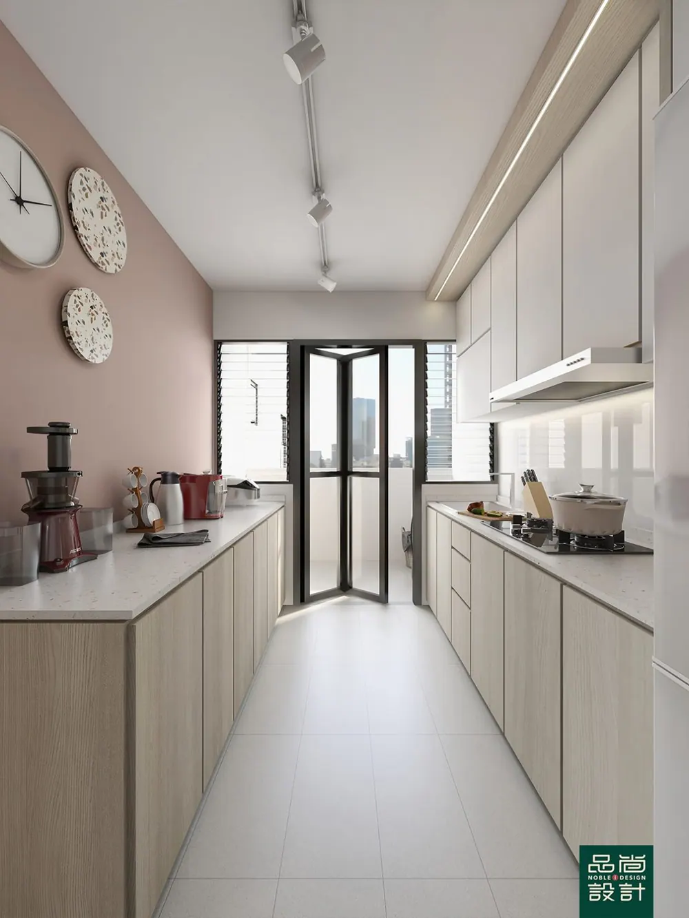 Kitchen in Alkaff Lakeview 4-room — interior by Noble Interior Design