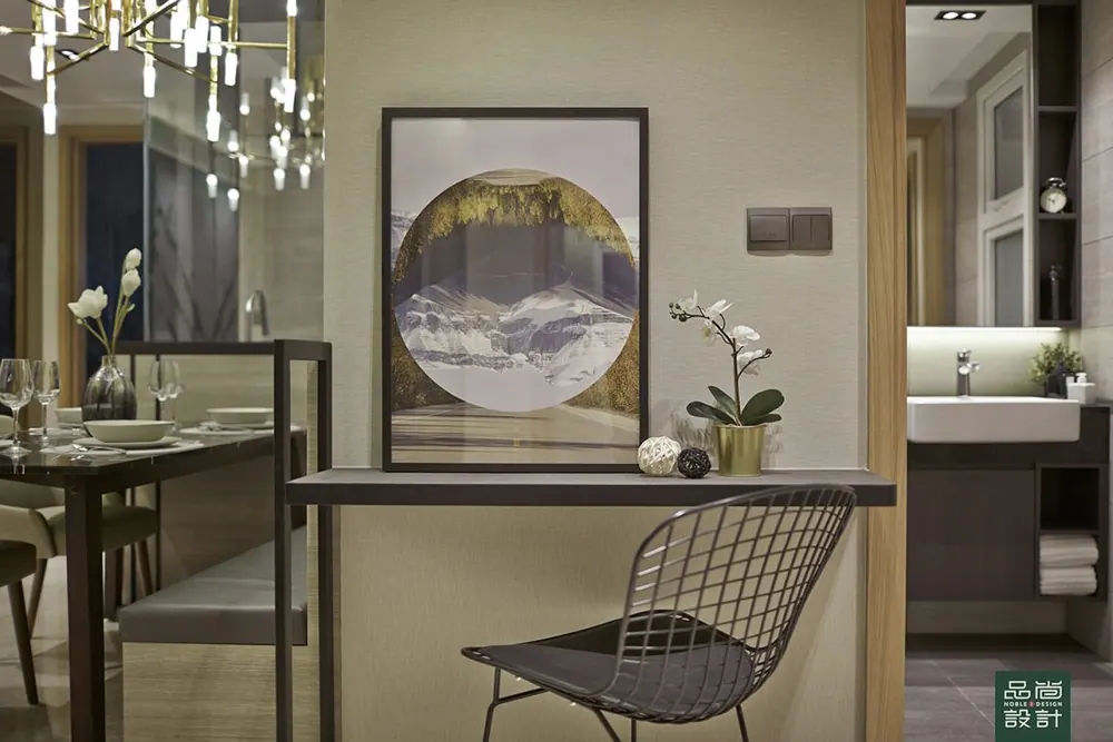 Study in Jervois Treasures 2 Bedroom — interior by Noble Interior Design