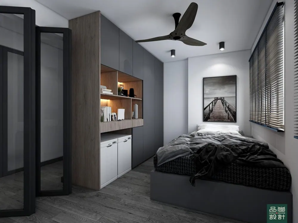 Bedroom in Punggol Edgefield Plains 4-room — interior by Noble Interior Design
