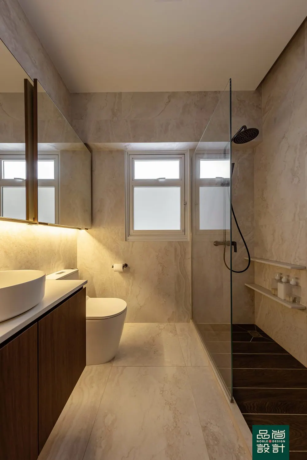 Bathroom in GreenVerge @ Tampines 4-room — interior by Noble Interior Design
