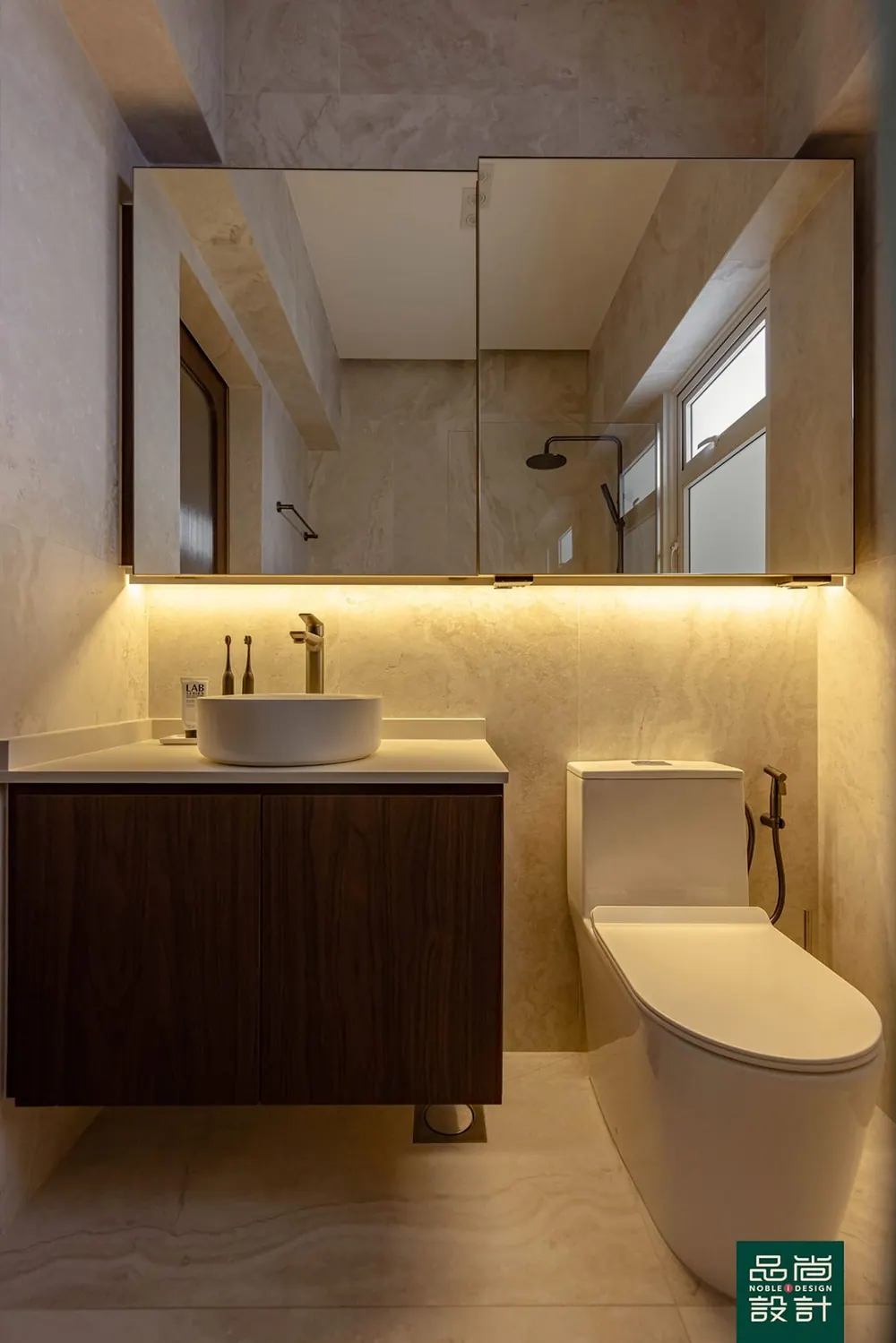 Bathroom in GreenVerge @ Tampines 4-room — interior by Noble Interior Design