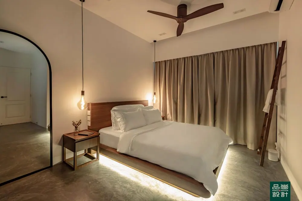 Master bedroom in GreenVerge @ Tampines 4-room — interior by Noble Interior Design